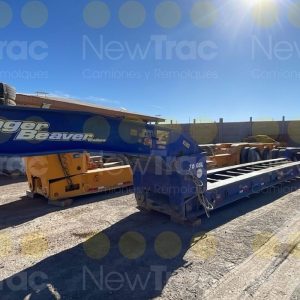 Semirremolque Palote Eager Beaver 2017 4 ejes con 1 eje abatible carga 70 Ton, neumatica # Ref JZ27