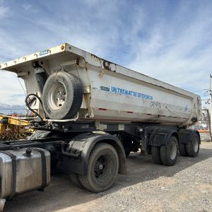 Semirremolque Batea Tremac 2021 1+1 ejes 20 M3 Acero Inoxidable # Ref DS34 Buin