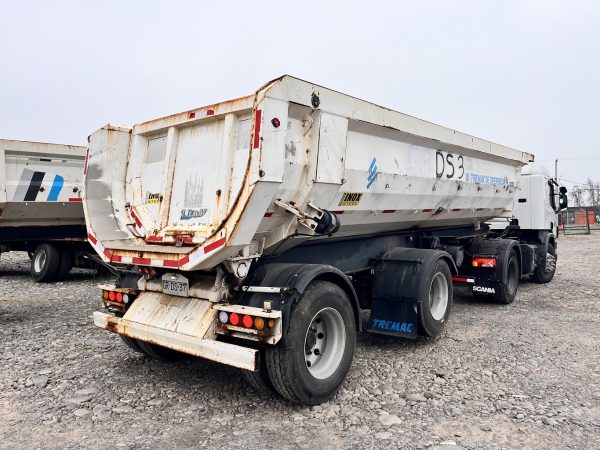 Semirremolque Batea Tremac 2021 1+1 ejes 20 M3 Acero Inoxidable # Ref DS37 Buin - Imagen 8