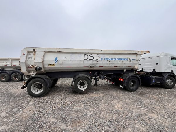 Semirremolque Batea Tremac 2021 1+1 ejes 20 M3 Acero Inoxidable # Ref DS37 Buin - Imagen 9