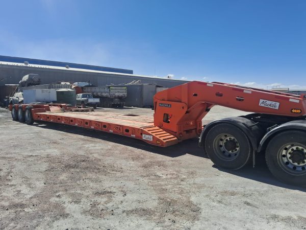 Semirremolque Cama baja Machile  2022 3 Ejes 50 Ton 2,60 ancho # Ref XJ99  Buin - Imagen 12