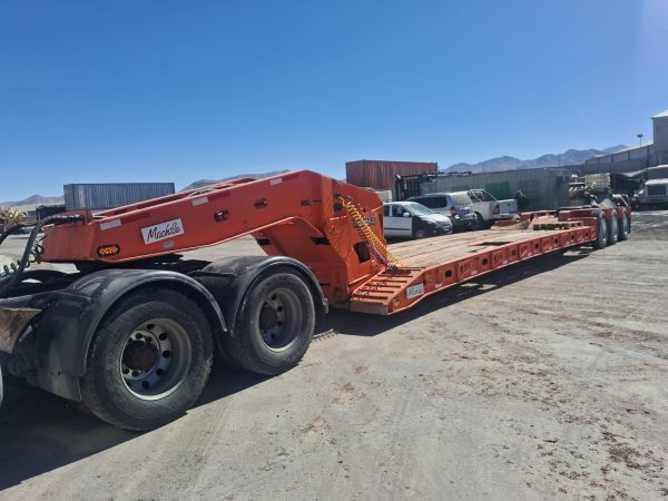 Semirremolque Cama baja Machile  2022 3 Ejes 50 Ton 2,60 ancho # Ref XJ99  Buin - Imagen 6