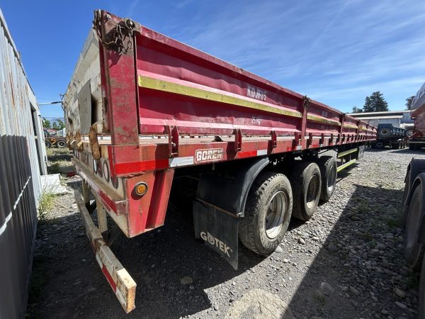 Semirremolque Rampla plana Goren SR 3M 30 2021 3 Ejes 13.50 m con barandas # Ref JF85 Buin - Imagen 6