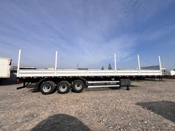 Semirremolque Rampla plana Facchini Nuevo 3 Ejes 13.50 m con barandas Buin - Imagen 11