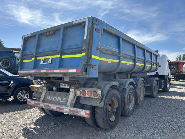 Semirremolque Batea Machile 2019 ejes 20 M3 Acero Inoxidable # Ref JD39 Buin - Imagen 6