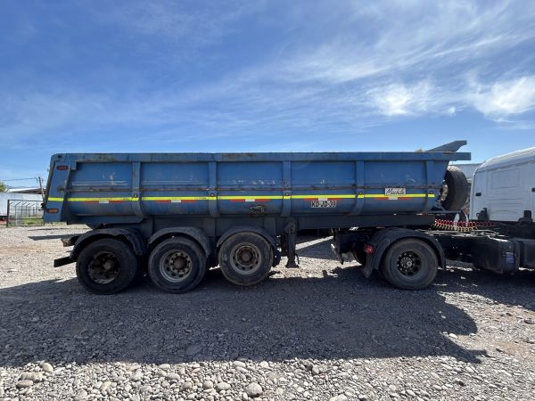 Semirremolque Batea Machile 2019 ejes 20 M3 Acero Inoxidable # Ref JD39 Buin - Imagen 7
