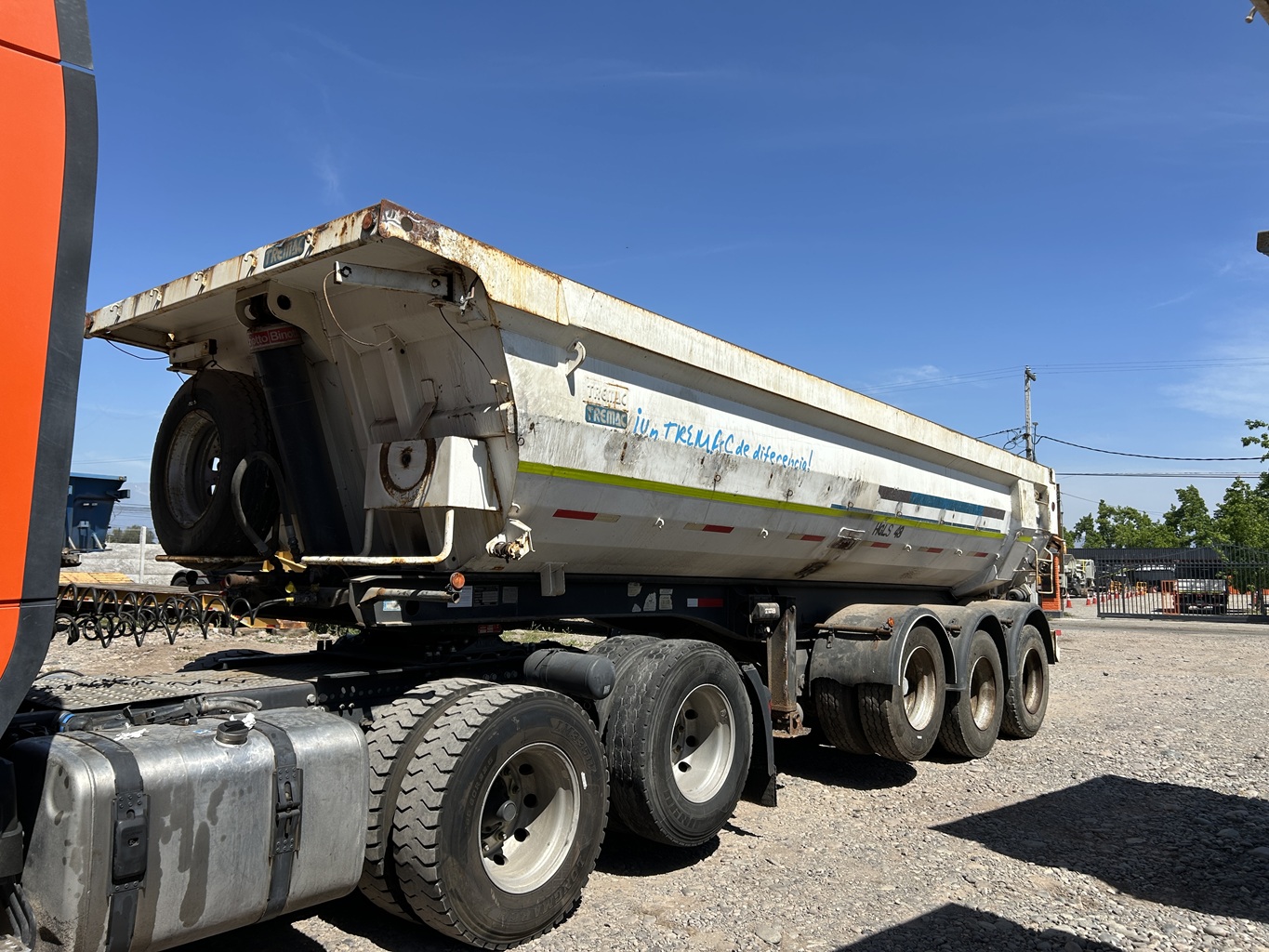 Semirremolque Batea Tremac 2019 3 ejes 20 M3 # Ref LS48 Buin - Imagen 8