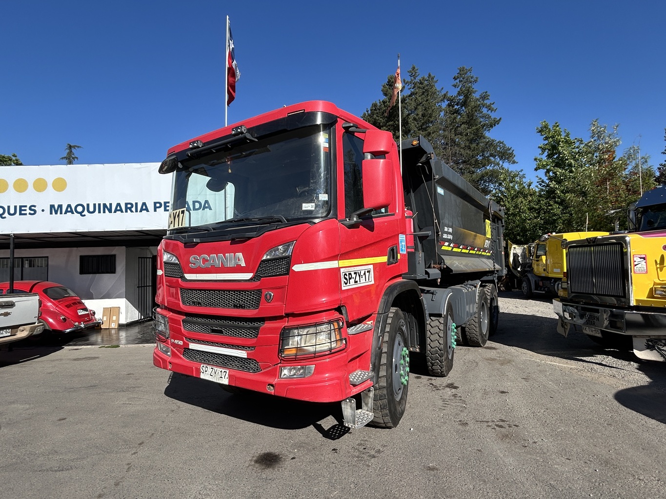 Camión Tolva Scania 2023 P450B 8×4 20 M3 Aut # Ref ZY17 Buin