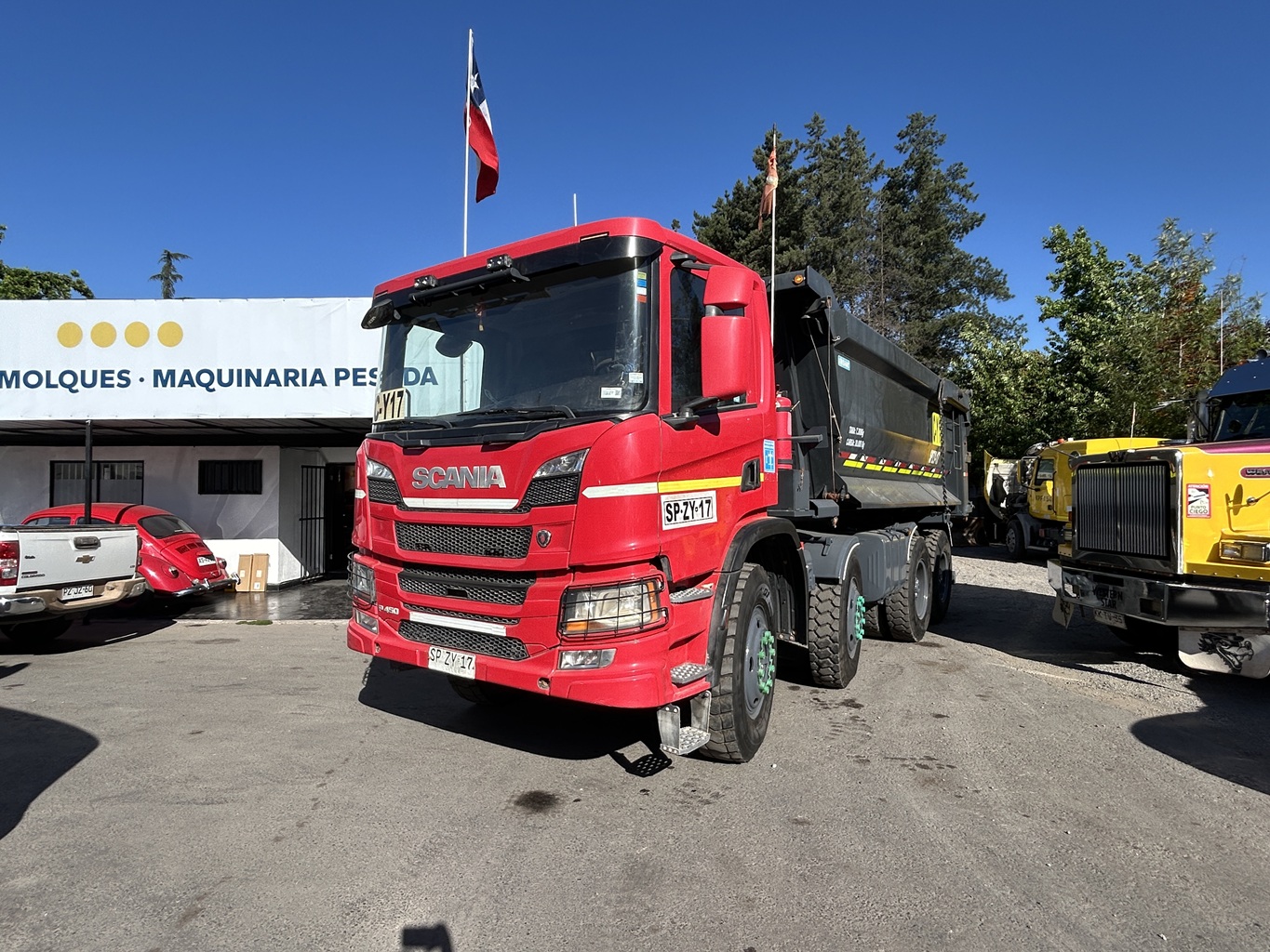 Camión Tolva Scania 2023 P450B 8×4 20 M3 Aut # Ref ZY17 Buin - Imagen 4