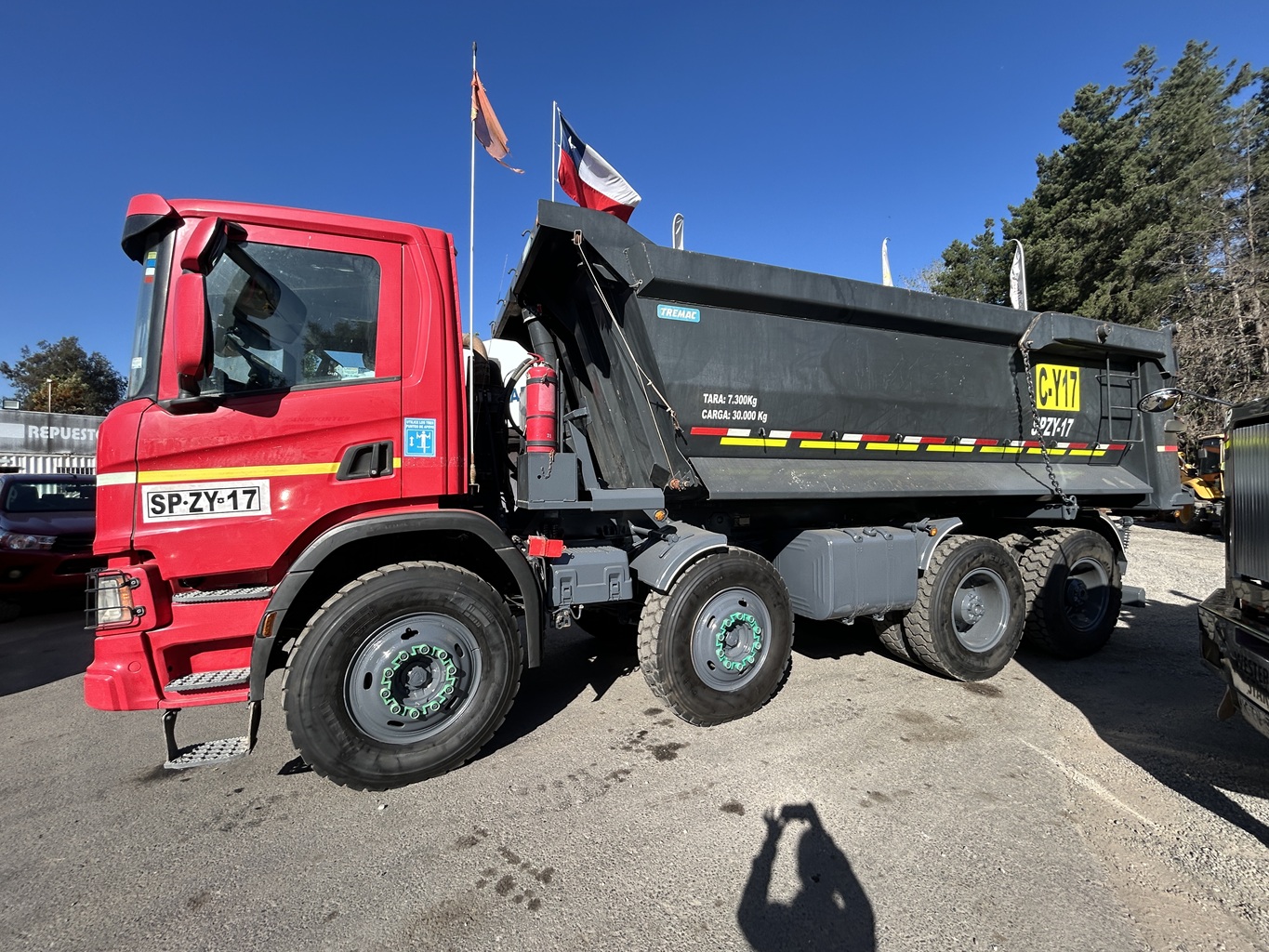 Camión Tolva Scania 2023 P450B 8×4 20 M3 Aut # Ref ZY17 Buin - Imagen 6