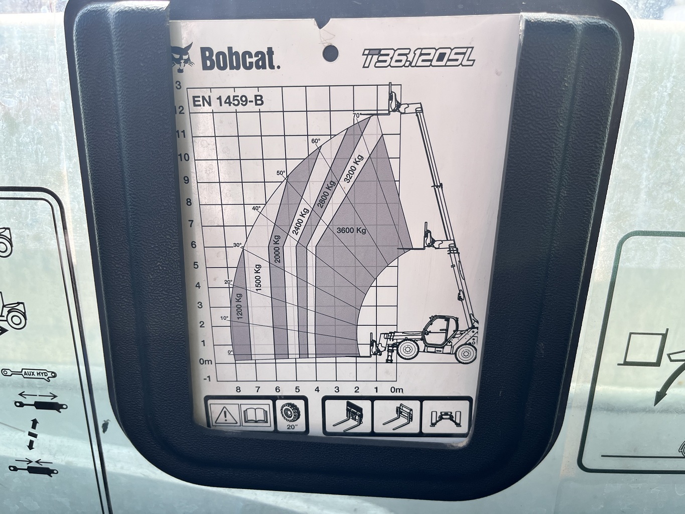 Manipulador Telescópico Bobcat 2022 Modelo T36120SL REF#FH40 - Imagen 12