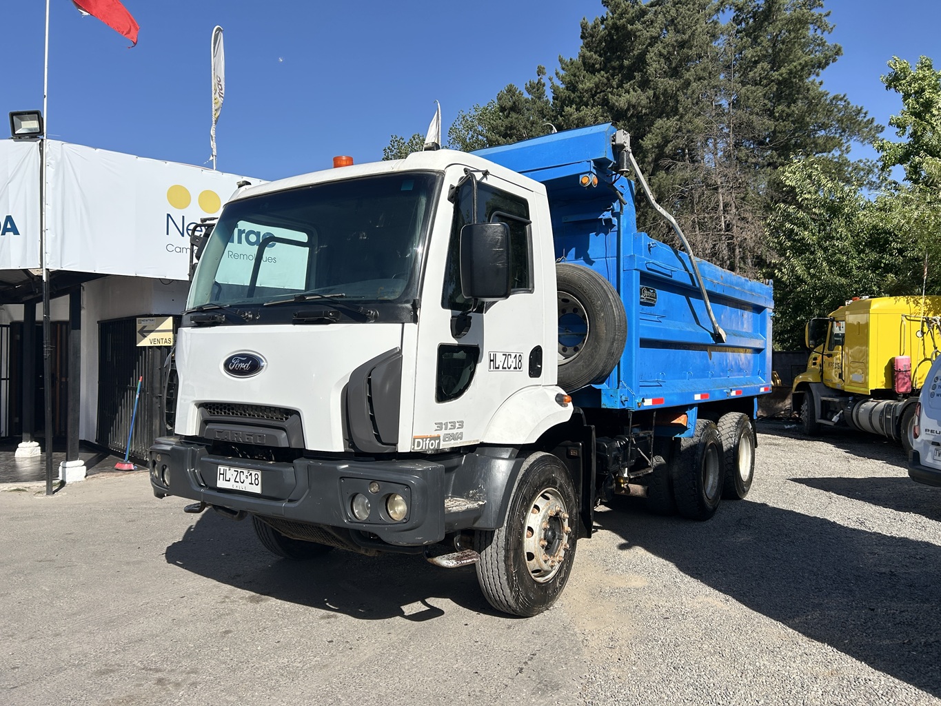 Camión Tolva Ford 2016 Cargo 3133 Manual 20m3 #Ref ZC18 Buin - Imagen 3