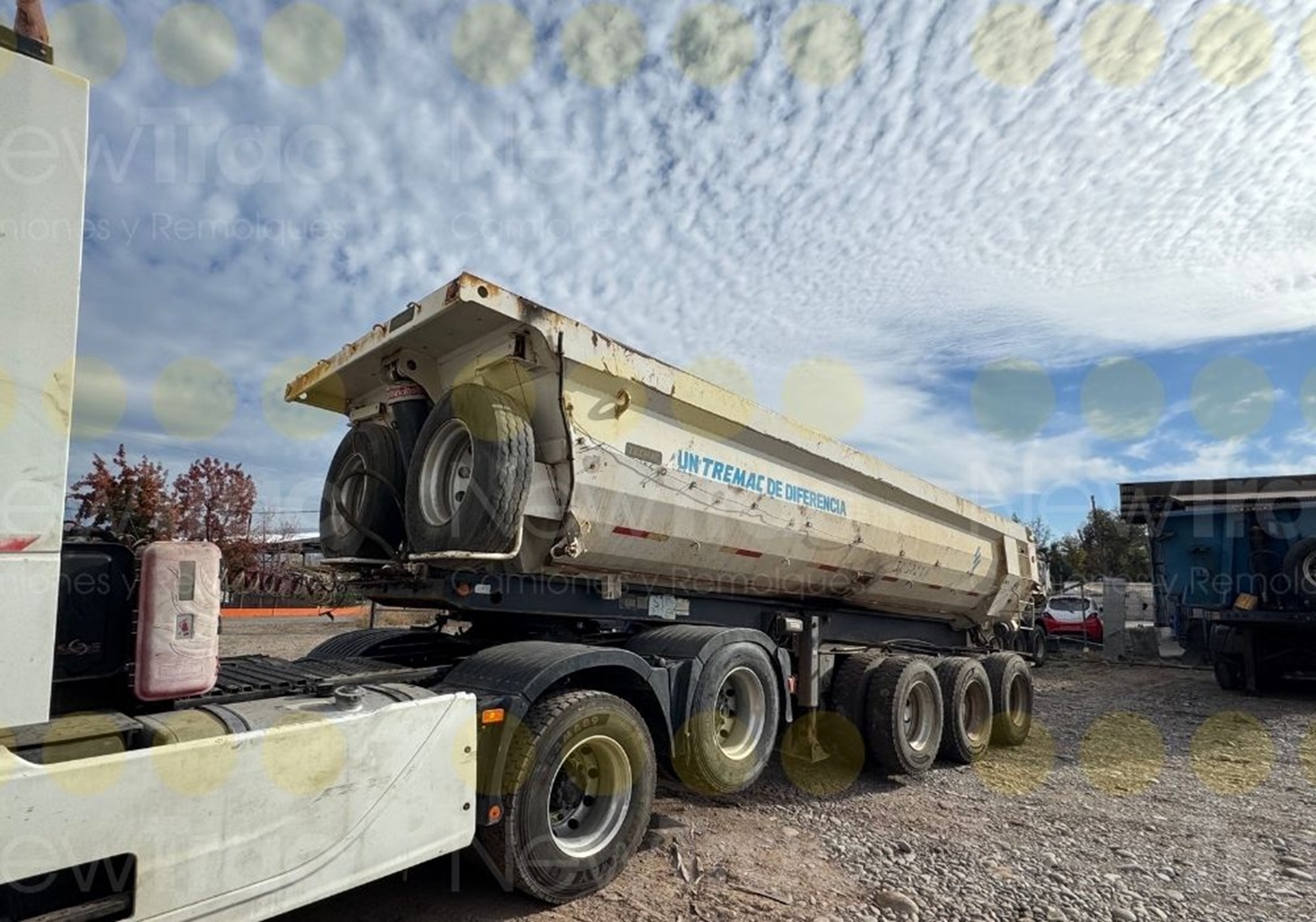 Semirremolque Batea Tremac 2021 3 ejes 20 M3 # Ref 3221 Buin - Imagen 2