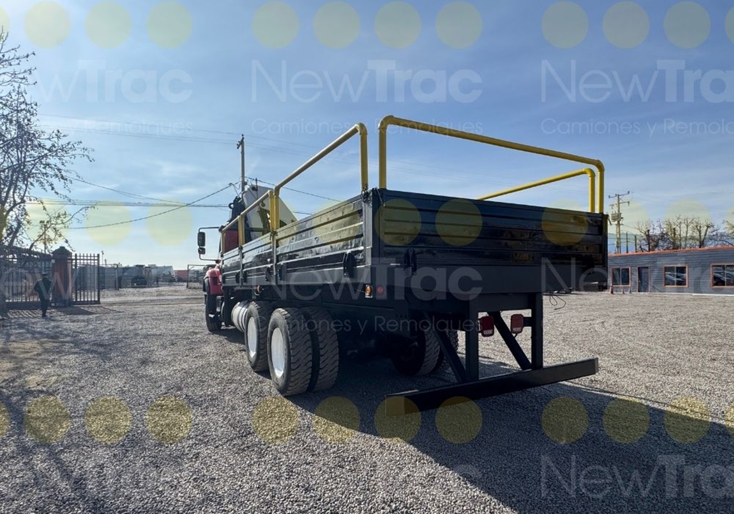 Camion Pluma International 7600 año 2017 6x4 con Grúa IMT 20/138SL K4 # Ref. YD19 Buin - Imagen 5