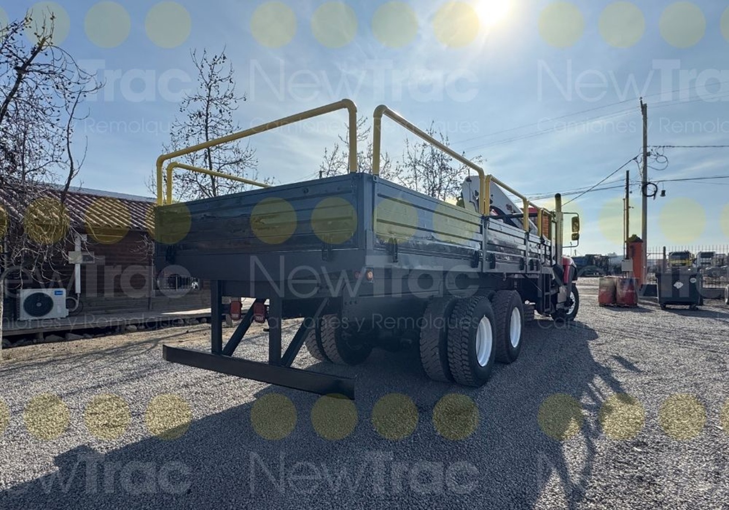 Camion Pluma International 7600 año 2017 6x4 con Grúa IMT 20/138SL K4 # Ref. YD19 Buin - Imagen 6