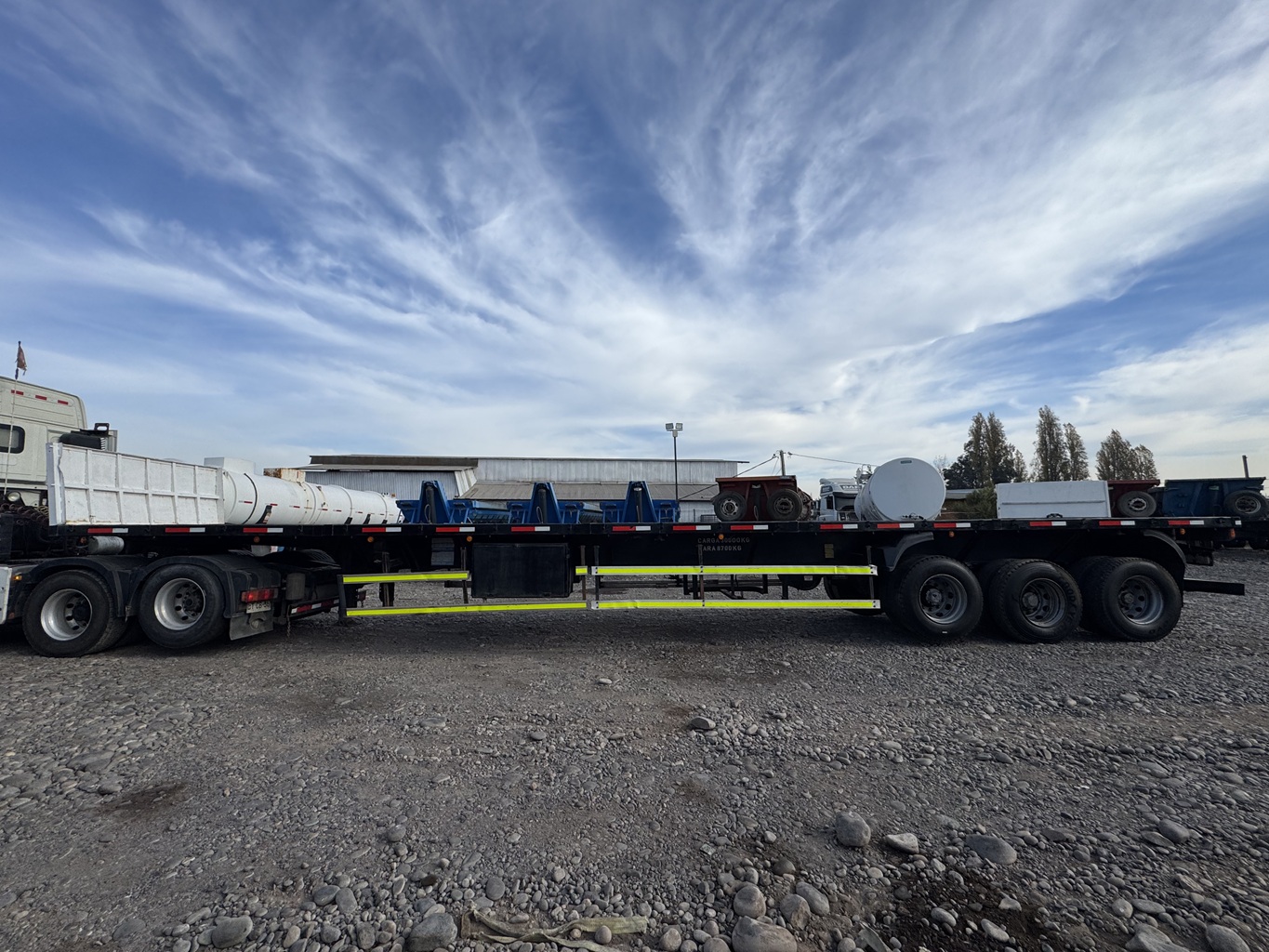 Semirremolque rampla plana Librelato 2015 3 Ejes Extensible # Ref 5057 Buin - Imagen 3