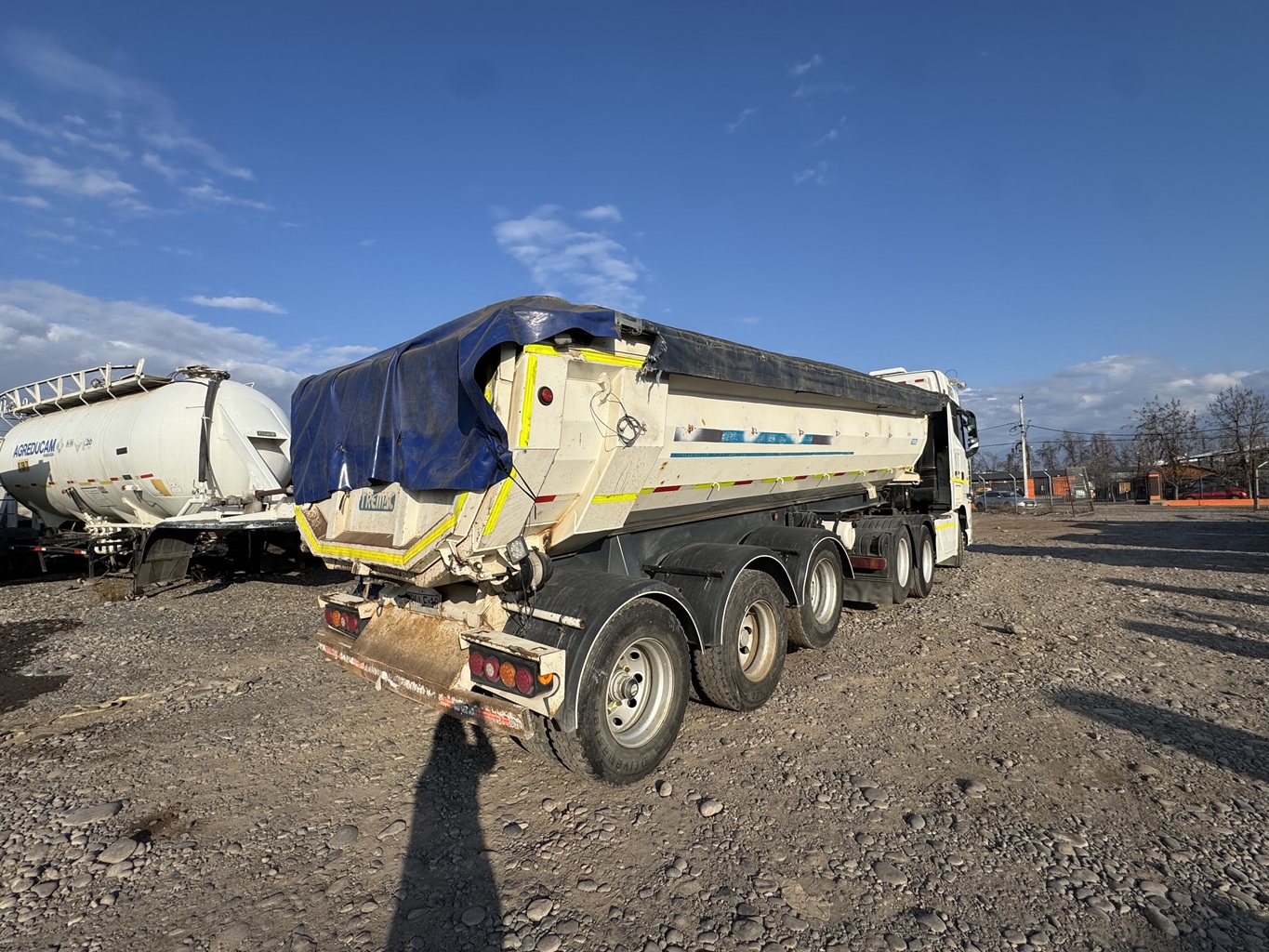 Semirremolque Batea Tremac 2020 3 ejes 20 M3 # Ref LF18 Buin - Imagen 4