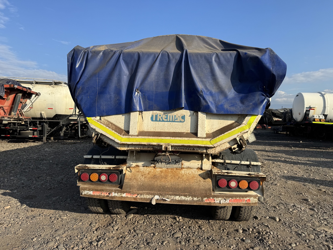 Semirremolque Batea Tremac 2020 3 ejes 20 M3 # Ref LF18 Buin - Imagen 5