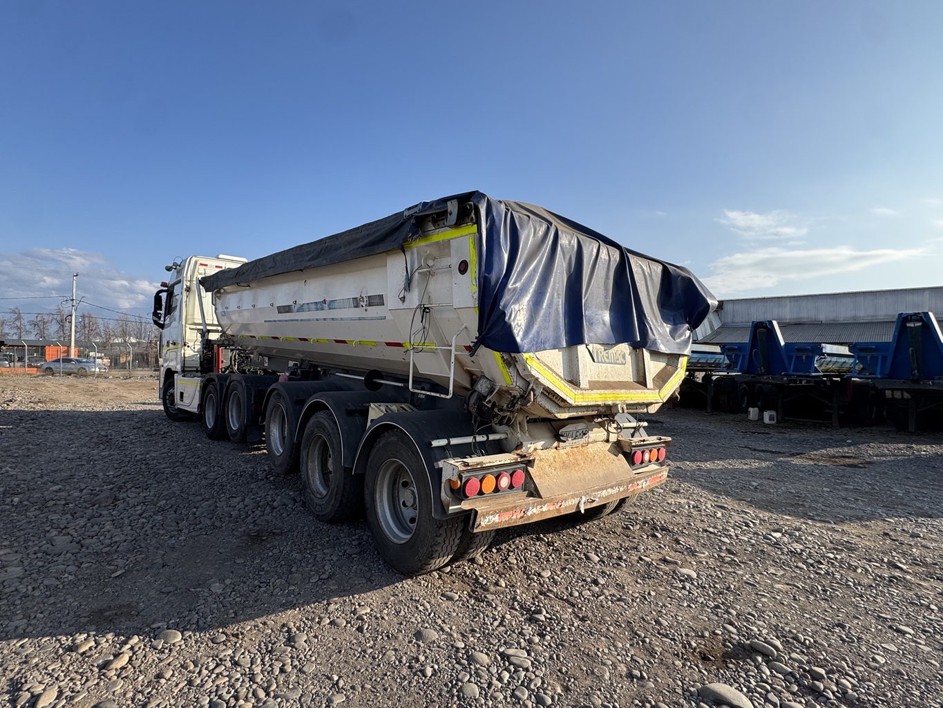 Semirremolque Batea Tremac 2020 3 ejes 20 M3 # Ref LF18 Buin - Imagen 6