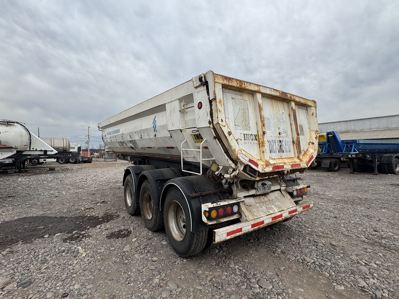 Semirremolque Batea Tremac 2020 3 ejes 20 M3 # Ref PK16 Buin - Imagen 4