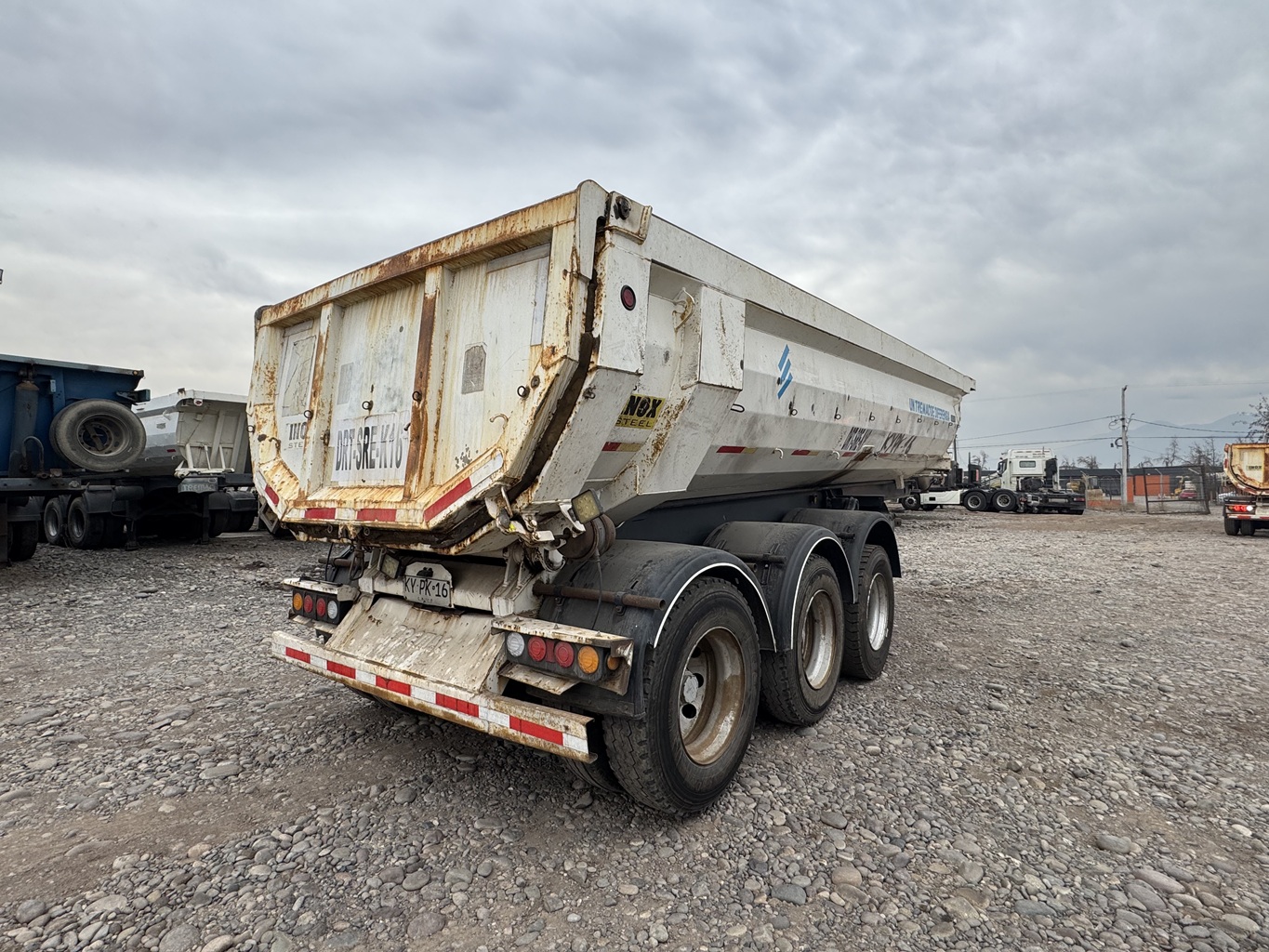 Semirremolque Batea Tremac 2020 3 ejes 20 M3 # Ref PK16 Buin - Imagen 6