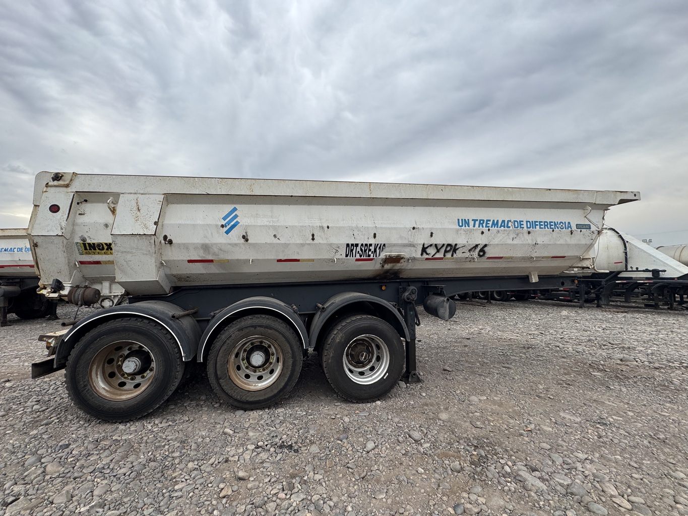 Semirremolque Batea Tremac 2020 3 ejes 20 M3 # Ref PK16 Buin - Imagen 7