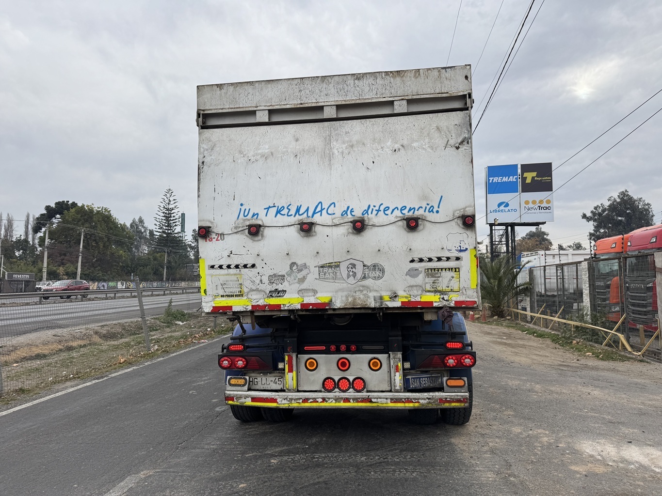 Semirremolque Batea Granelera 2019 Librelato 3 ejes 40 M3 # Ref LL45 Buin - Imagen 5