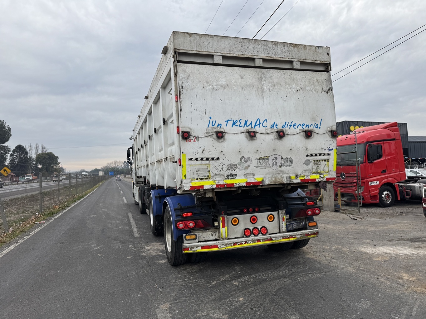 Semirremolque Batea Granelera 2019 Librelato 3 ejes 40 M3 # Ref LL45 Buin - Imagen 6