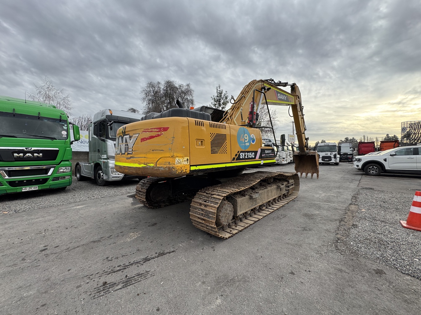 Maquina Industrial Excavadora Sany 2022 SY215C horas 6.910 #Ref SV63Buin - Imagen 7