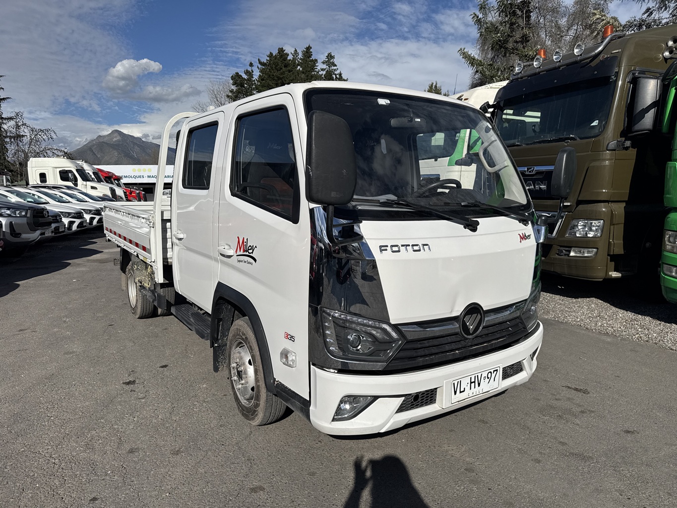 Camioneta Foton 2026 Miler 314 DCAB 2.0 Manual Diesel capacidad de carga 1.650 kg# Ref HV97 Buin - Imagen 9
