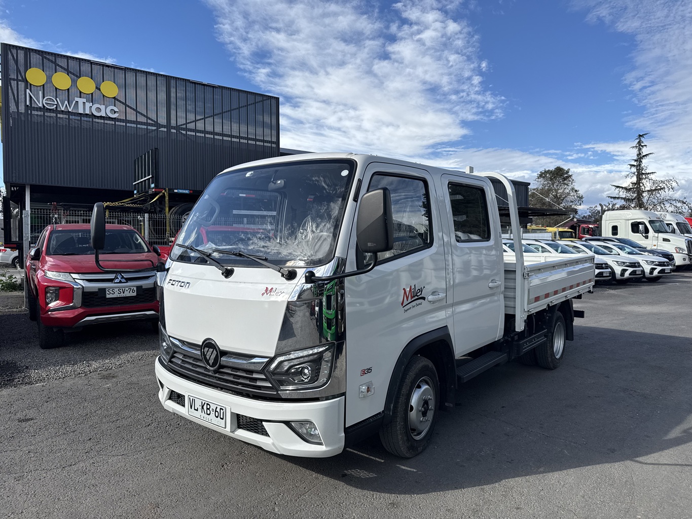 Camioneta Foton 2026 Miler 314 DCAB 2.0 Manual Diesel capacidad de carga 1.650 kg# Ref KB60 Buin