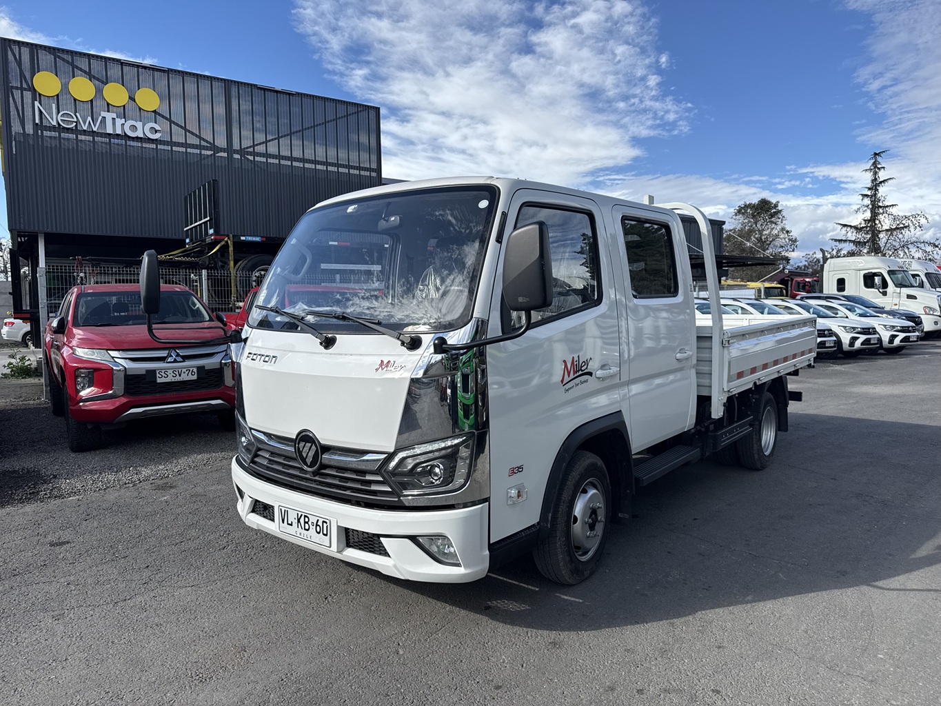Camioneta Foton 2026 Miler 314 DCAB 2.0 Manual Diesel capacidad de carga 1.650 kg# Ref KB60 Buin - Imagen 3