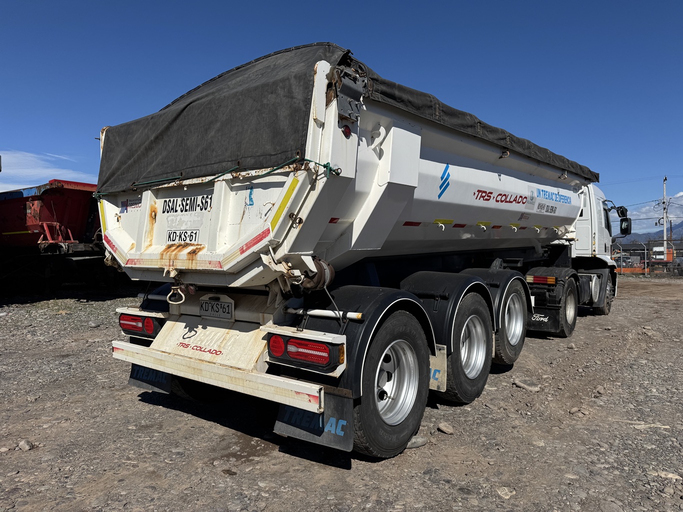 Semirremolque Batea Tremac 2023 3ejes 20 M3 # Ref KS61Buin - Imagen 6