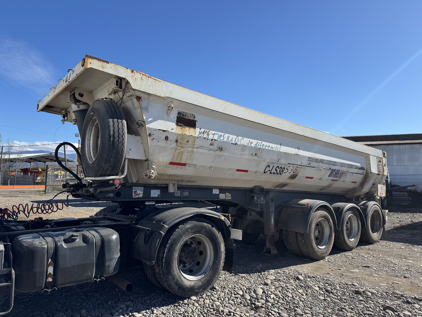 Semirremolque Batea Tremac 2019 3ejes 20 M3 # Ref LS38 Buin - Imagen 8