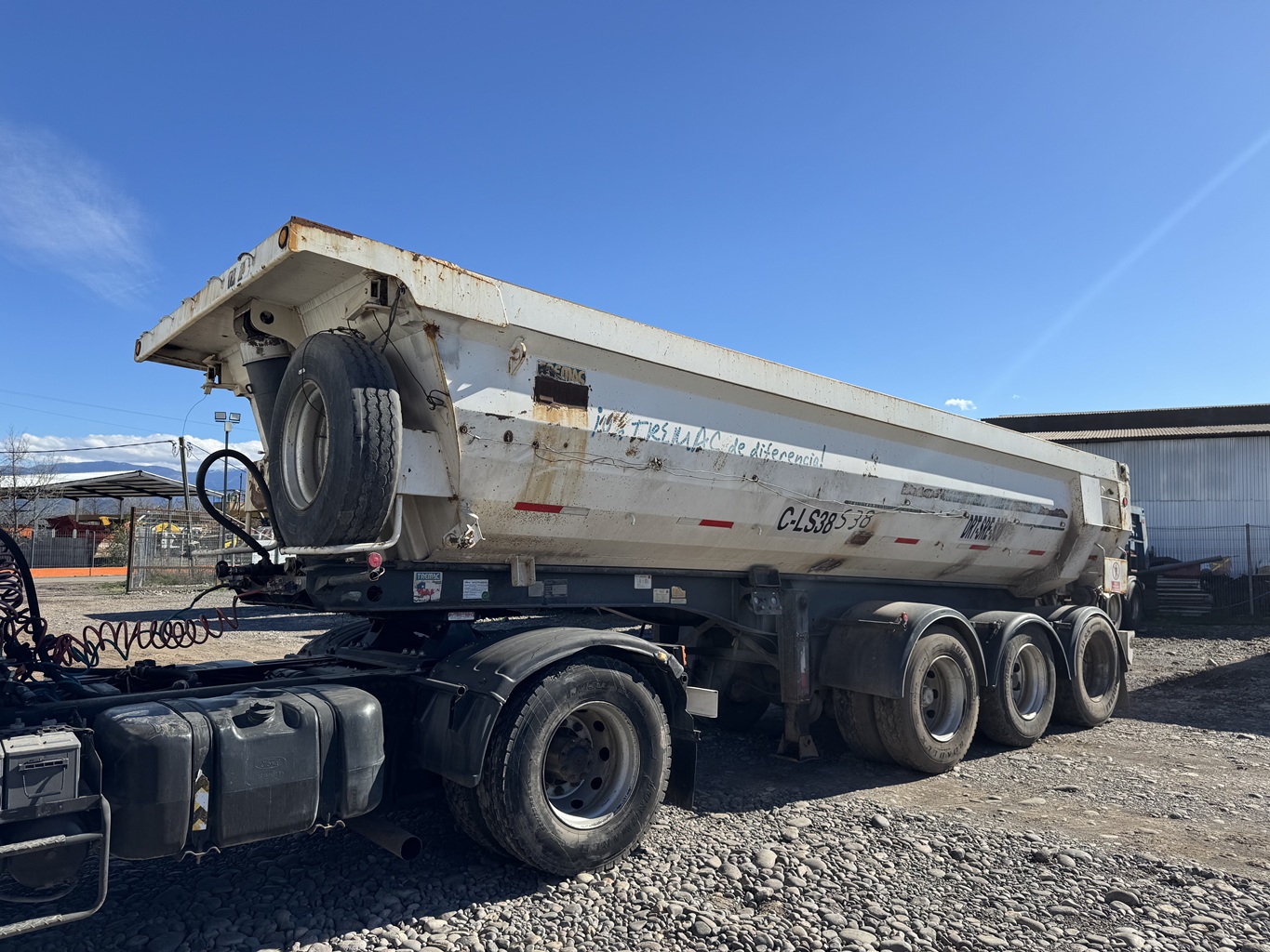 Semirremolque Batea Tremac 2019 3ejes 20 M3 # Ref LS38 Buin