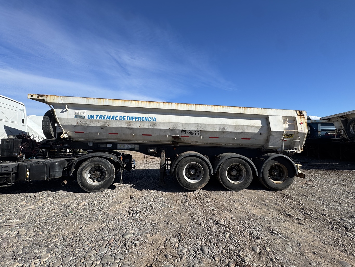 Semirremolque Batea Tremac 2020 3ejes 20 M3 Inox # Ref 3219 Buin - Imagen 3