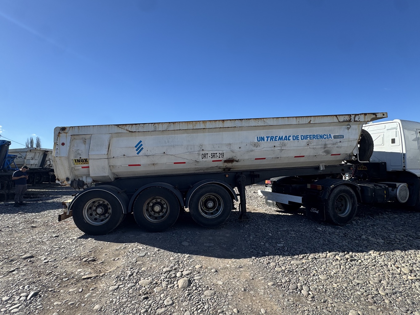 Semirremolque Batea Tremac 2020 3ejes 20 M3 Inox # Ref 3219 Buin - Imagen 7