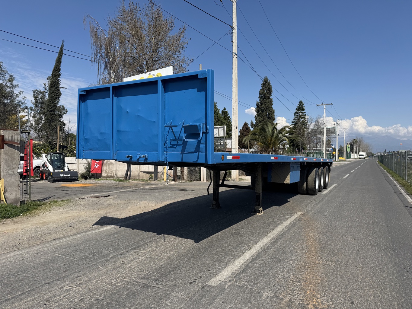 Semirremolque plano Ferras 2016 3 Ejes 12,50 de largo # Ref HW69 Buin - Imagen 3