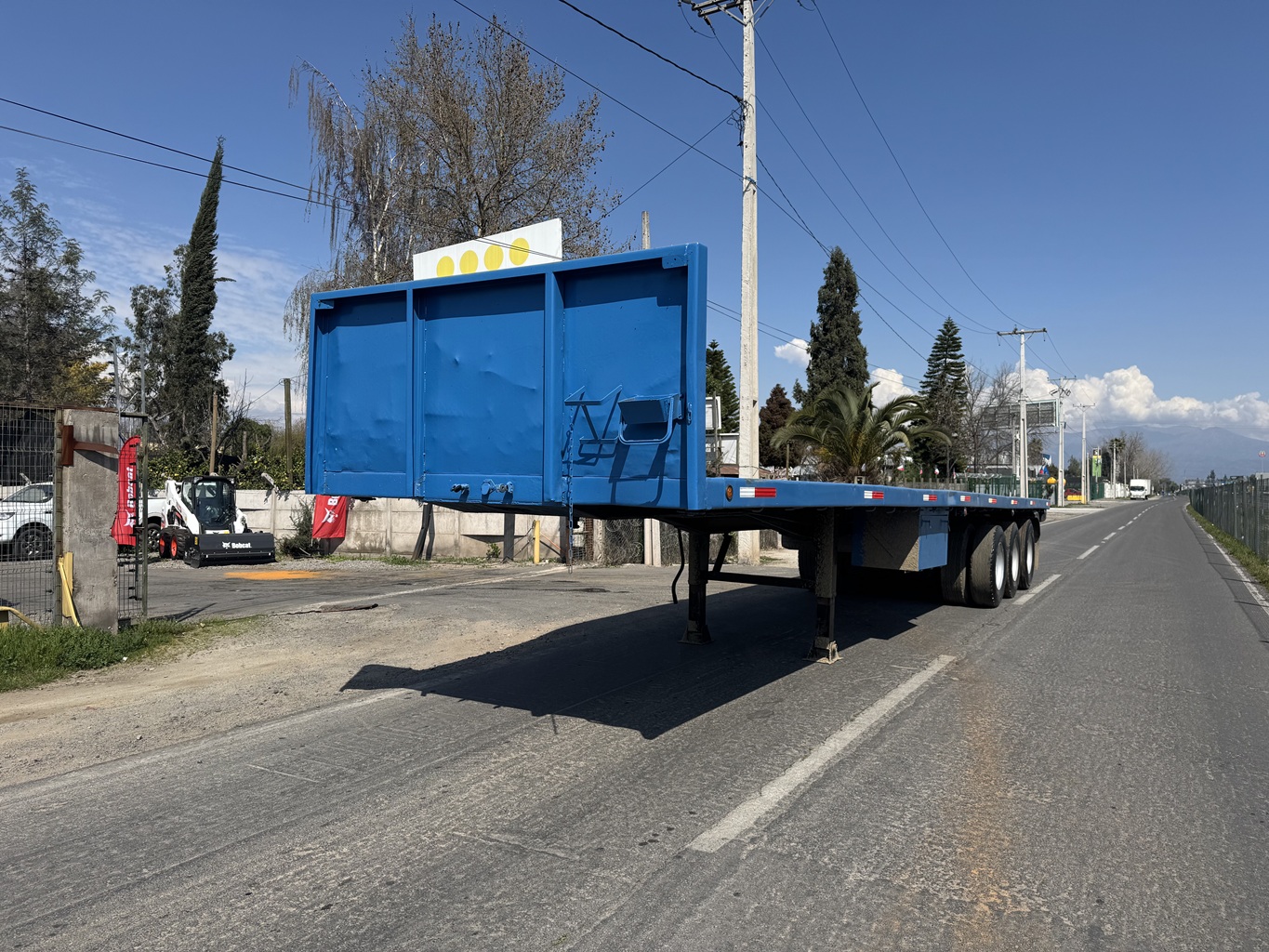 Semirremolque plano Ferras 2016 3 Ejes 12,50 de largo # Ref HW69 Buin - Imagen 4