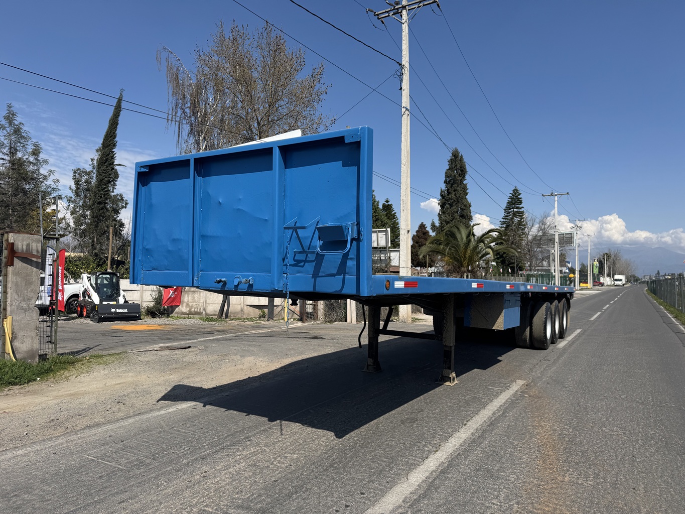 Semirremolque plano Ferras 2016 3 Ejes 12,50 de largo # Ref HW69 Buin - Imagen 5