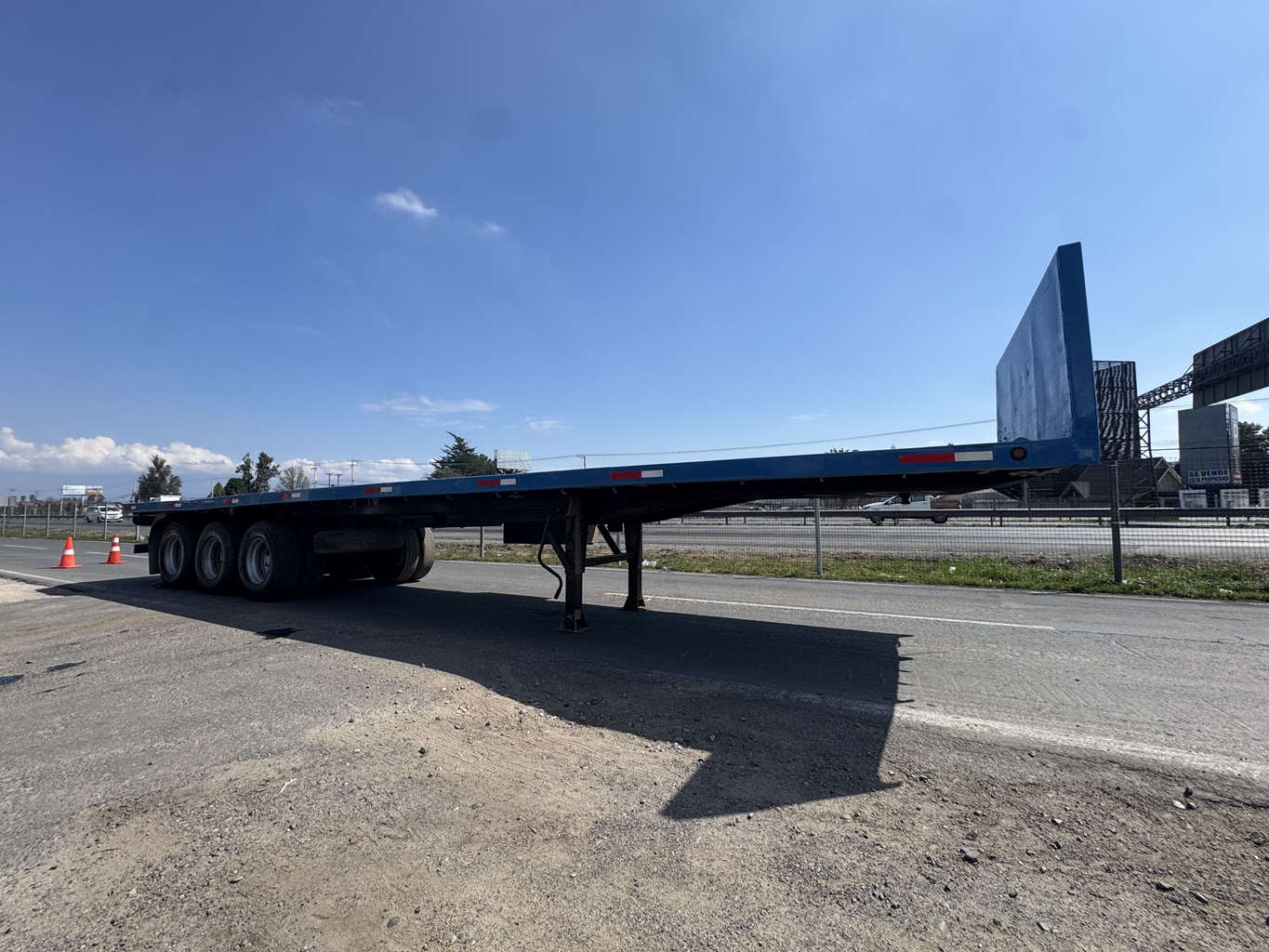 Semirremolque plano Ferras 2016 3 Ejes 12,50 de largo # Ref HW69 Buin - Imagen 9