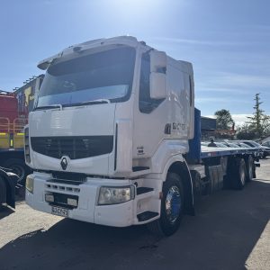 Camión plano Renault 2014 Premium 430 6×2 Manual # Ref CY73 Buin